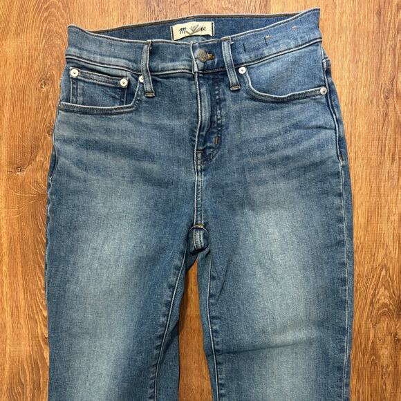 NWOT Madewell Kick Out Crop Jeans In Oneida Wash Size 25 - Picture 5 of 9
